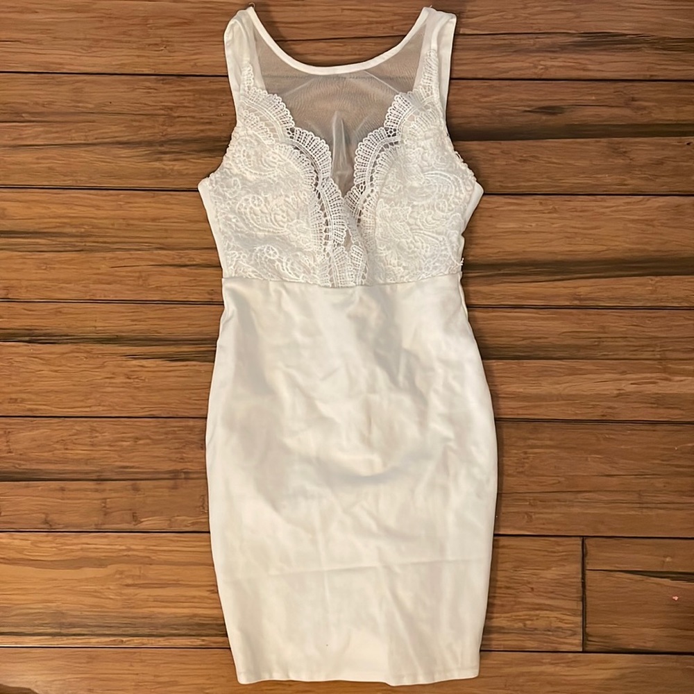 Lulu’s White Mini Dress